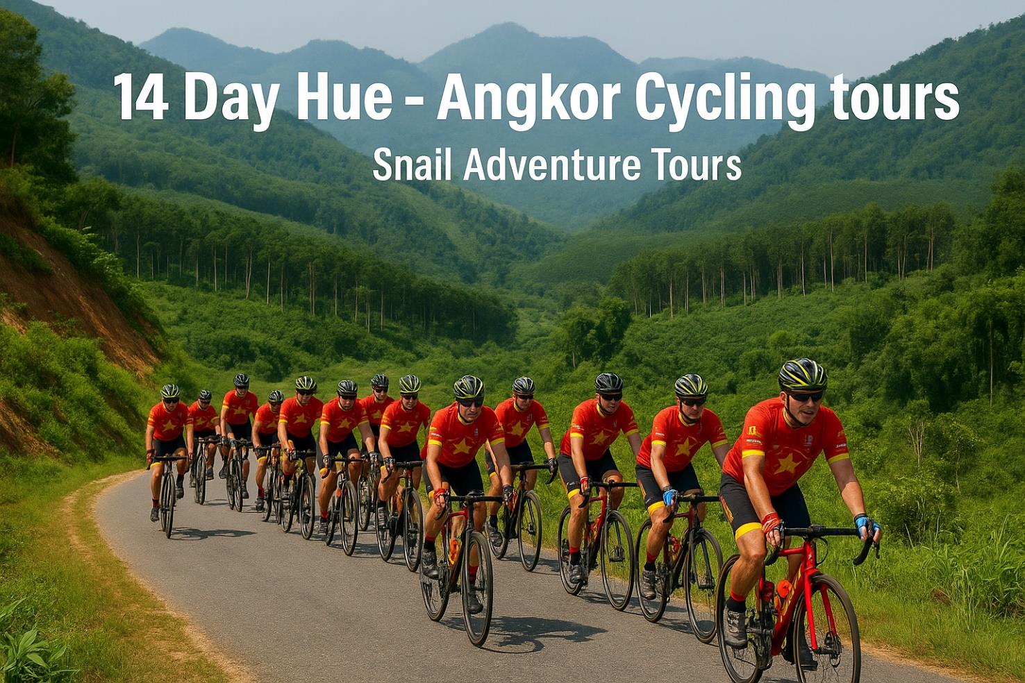 14 DAY HUE - ANGKOR CYCLING TOURS | VIETNAM - CAMBODIA CROSSING BORDER