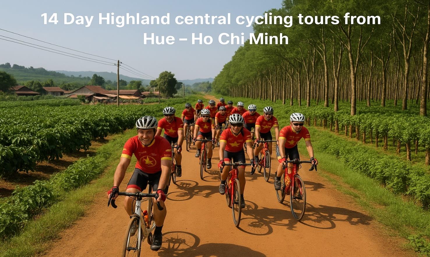 14 DAY HUE - HO CHI MINH VIA HIGHLAND CENTRAL CYCLING TOURS