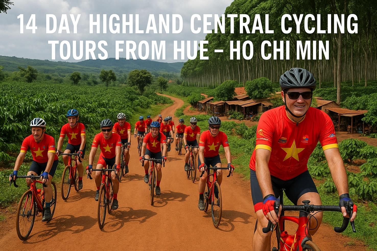 14 DAY HUE - HO CHI MINH VIA HIGHLAND CENTRAL CYCLING TOURS