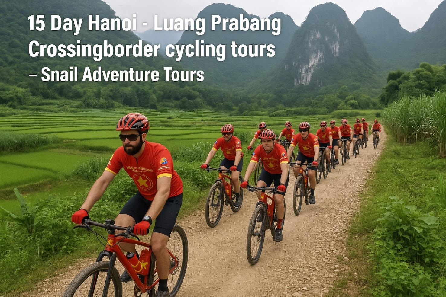 15 DAY VIETNAM - LAOS CROSSING BORDER CYCLING TOUR |HANOI -LUANG PRABANG