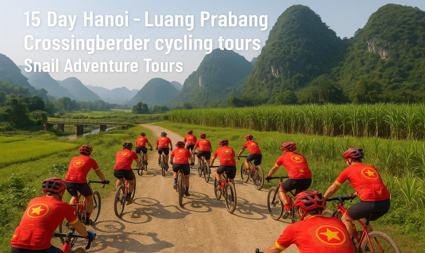 15 DAY VIETNAM - LAOS CROSSING BORDER CYCLING TOUR |HANOI -LUANG PRABANG