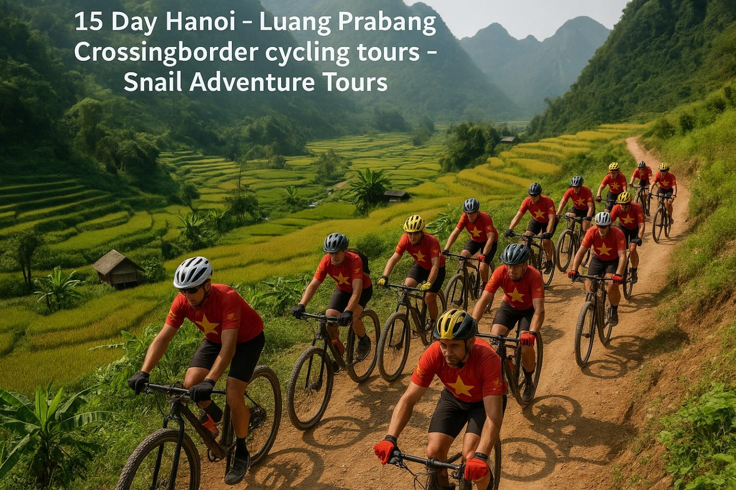 15 DAY VIETNAM - LAOS CROSSING BORDER CYCLING TOUR |HANOI -LUANG PRABANG