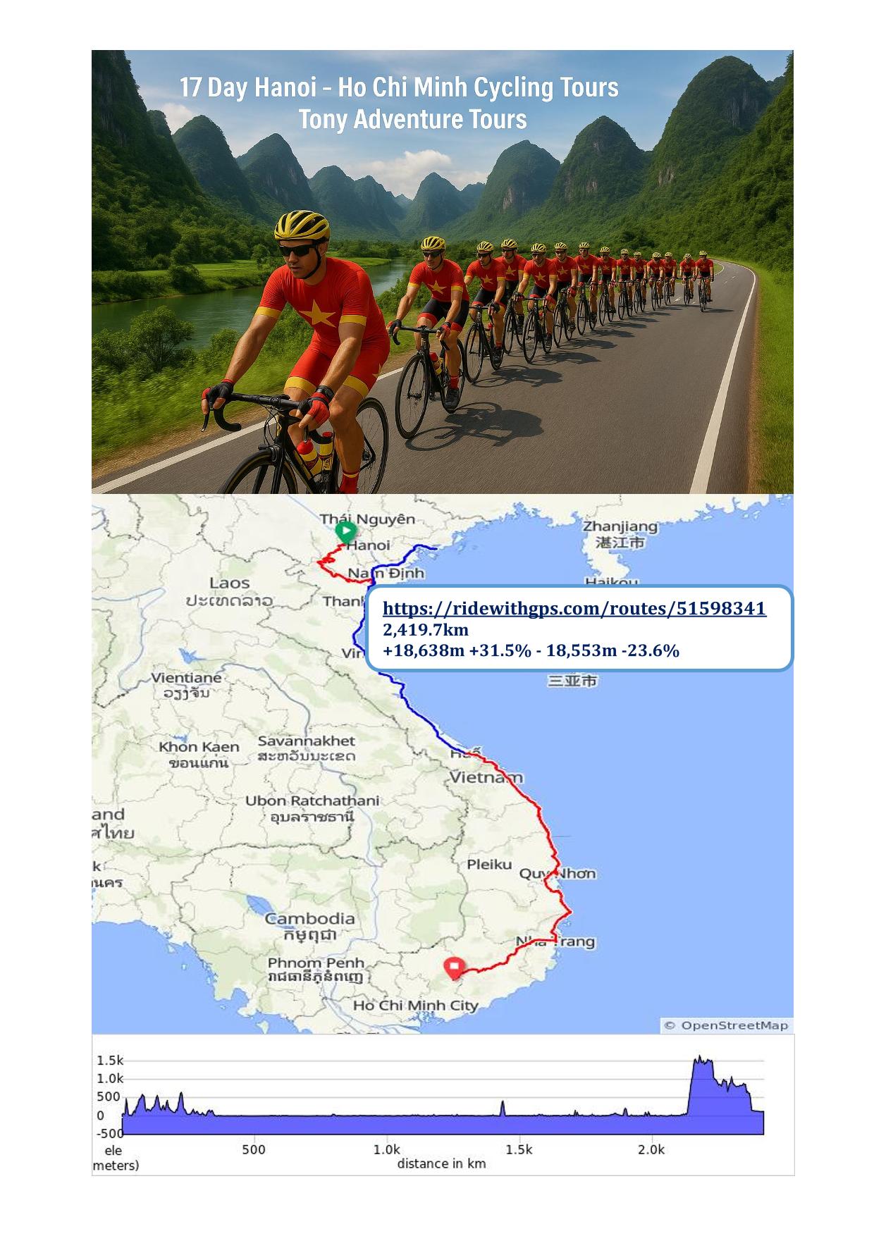 17 DAY VIETNAM CYCLING TOURS | HANOI- HO CHI MINH BIKE ADVENTURE