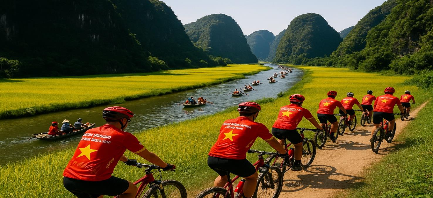 2 DAY TAM COC - TRANG AN CYCLING & BOAT TOUR | NINH BINH ADVENTURE