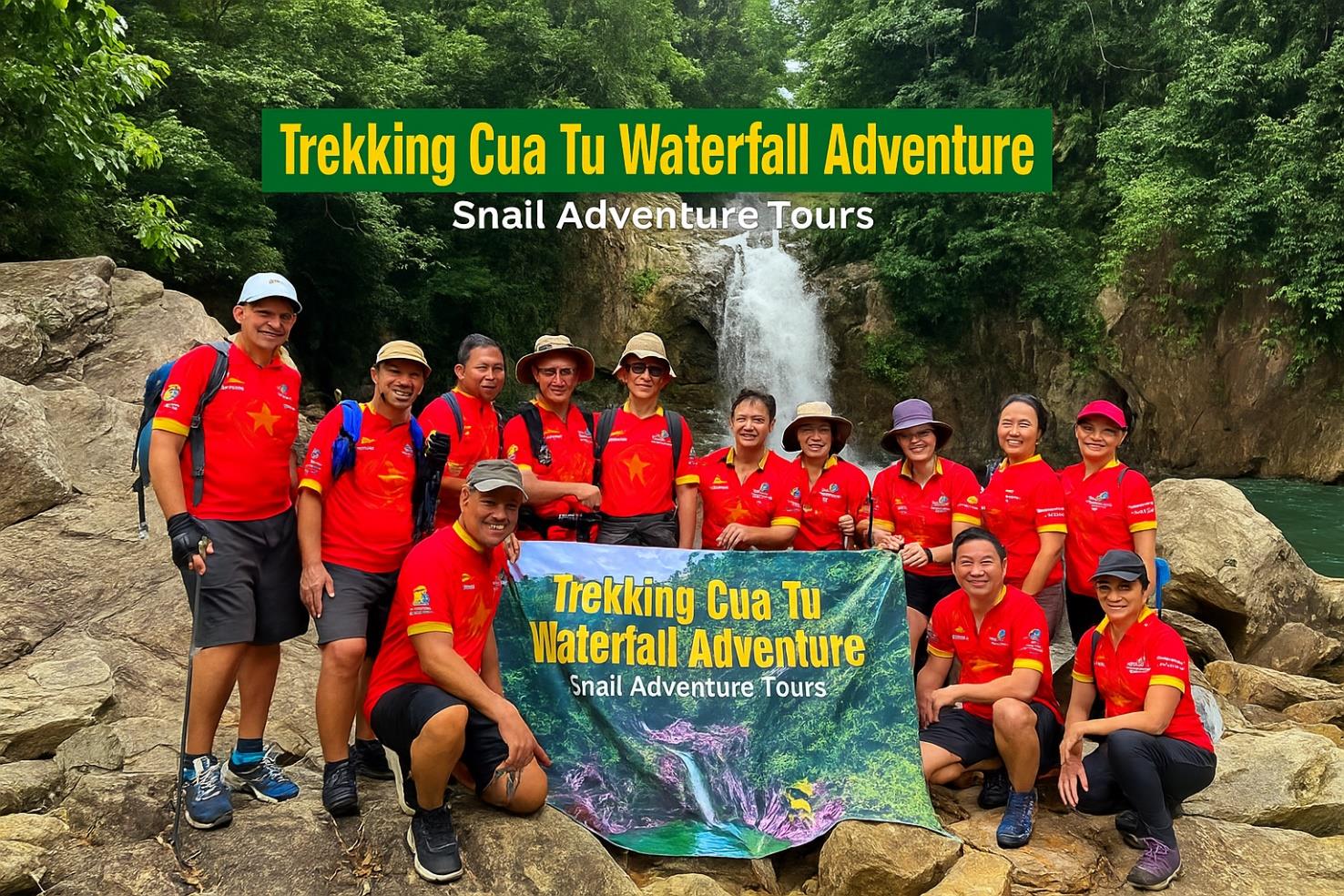 2 DAY CUA TU TREKKING TOUR | PARADISE WATERFALL ADVENTURE