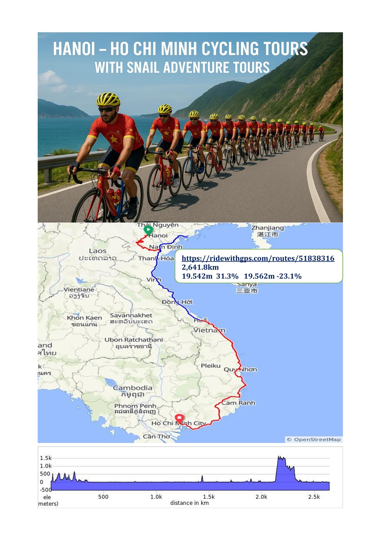 21 DAY VIETNAM CYCLING TOURS | HANOI -HO CHI MINH BY BIKE
