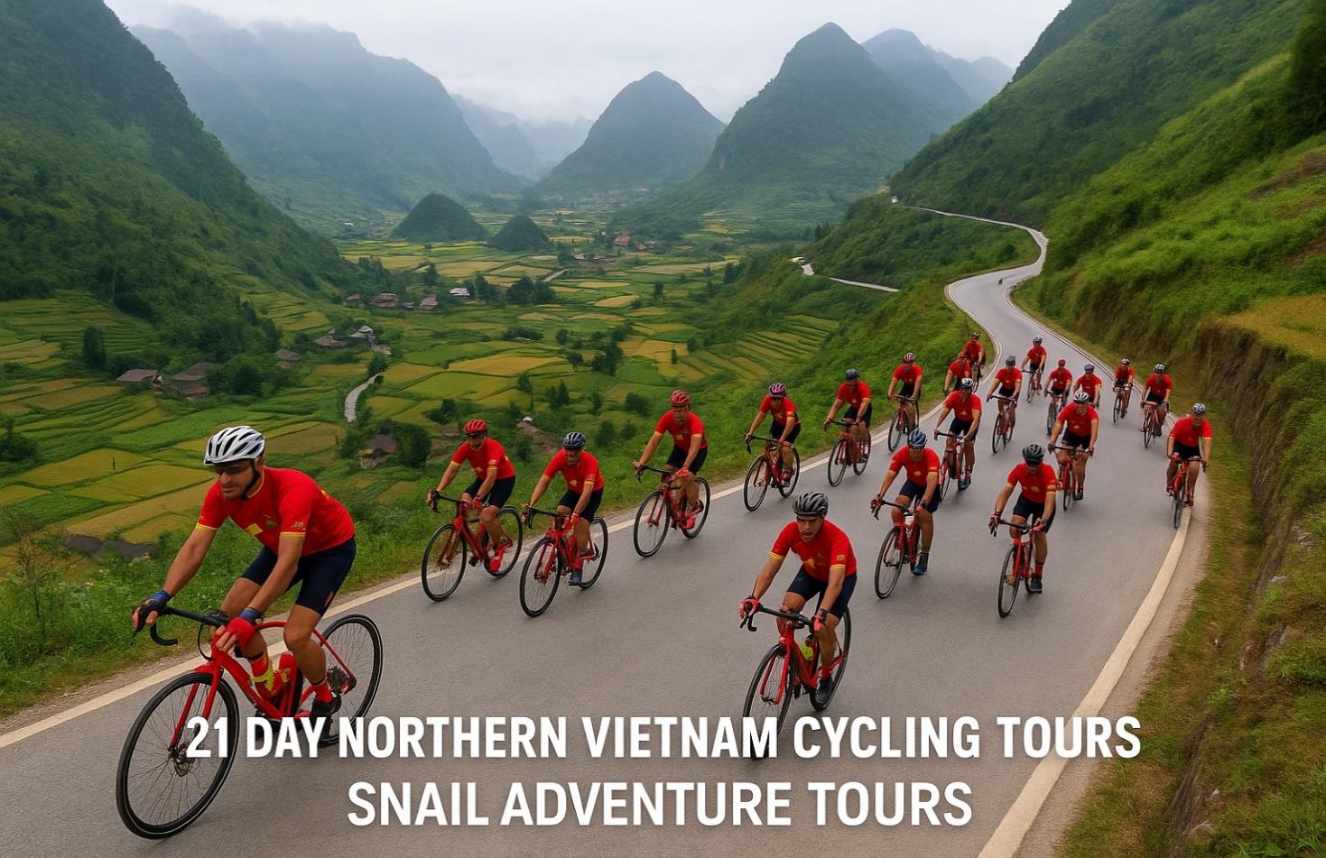 21 DAY NORTHERN VIETNAM CYCLING TOURS | HANOI - MU CANG CHAI - HA GIANG -BA BE