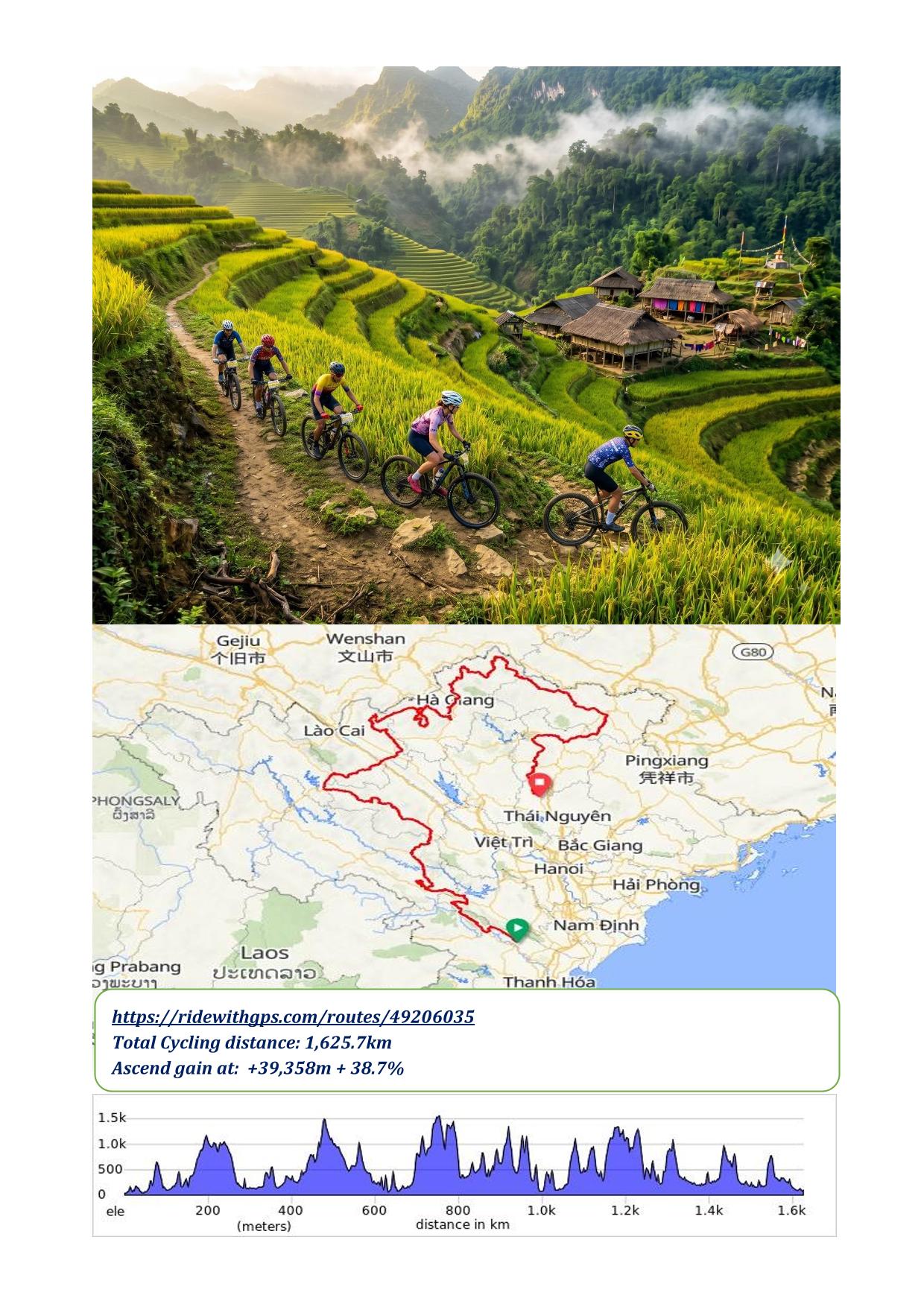 21 DAY NORTHERN VIETNAM CYCLING TOURS | HANOI - MU CANG CHAI - HA GIANG -BA BE