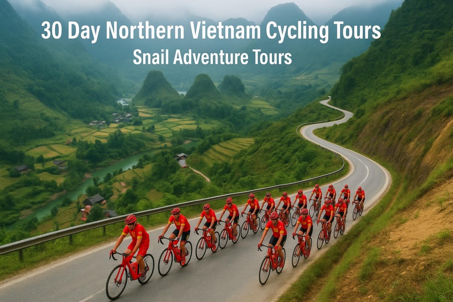 30 DAY NORTHRN VIETNAM CYCLING TOURS | EPIC VIETNAM BIKE ADVENTURE