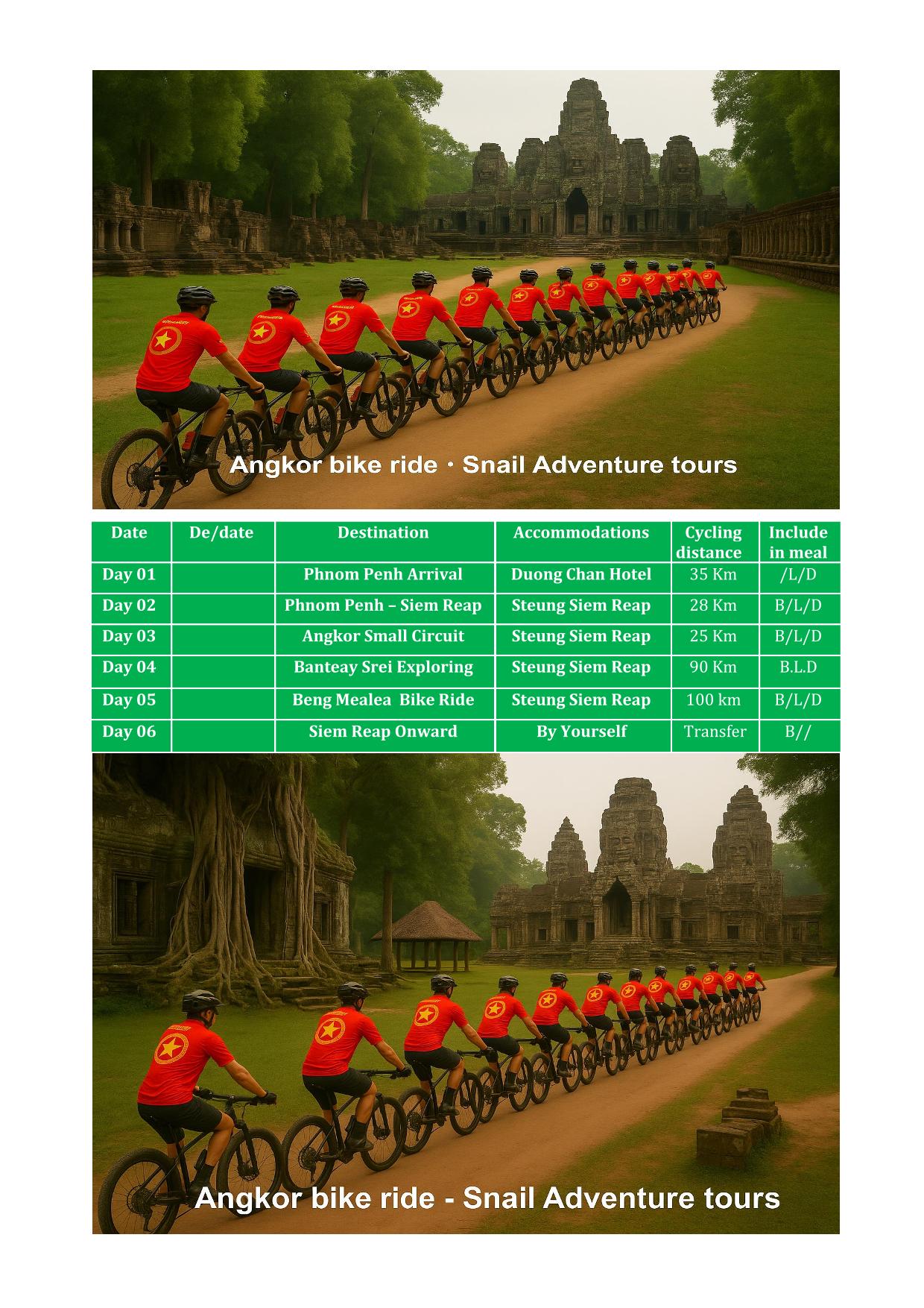 6 DAY CAMBODIA CYCLING TOURS | PHNOM PENH - SIEM REAP ADVENTURE