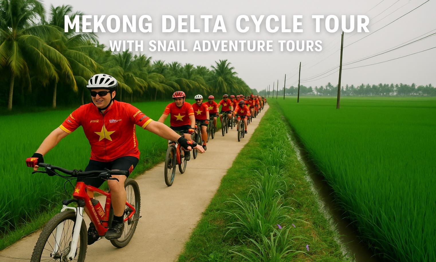 7 DAY MEKONG DELTA LOOP BIKE TOURS