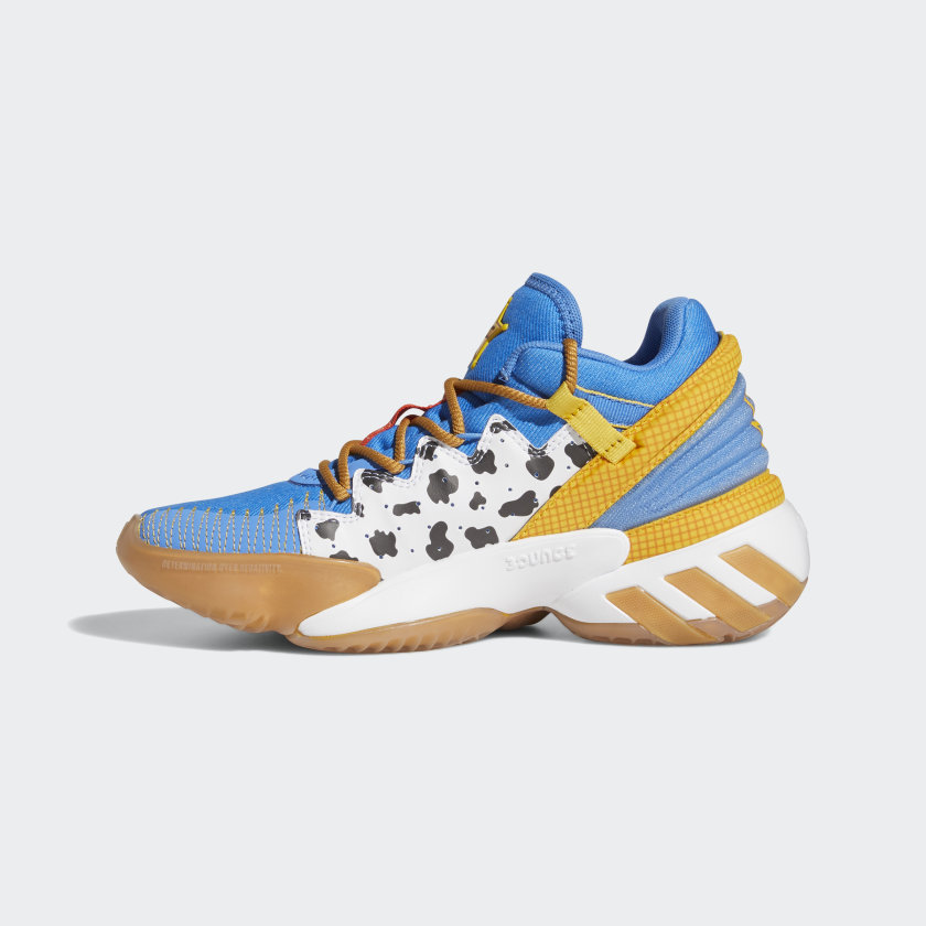 Giày Adidas Chính Hãng DONOVAN MITCHELL ISSUE #2 X WOODY TOY STORY  Blue/Orange JapanSport FX1595