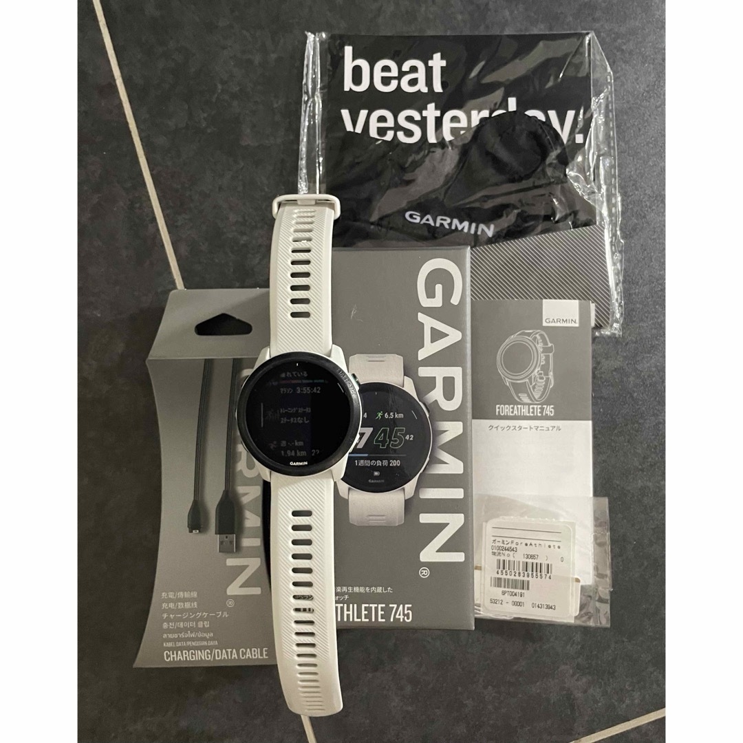 Đã qua sử dụng】Đồng Hồ Garmin Chính Hãng ForeAthlete 745 Màu