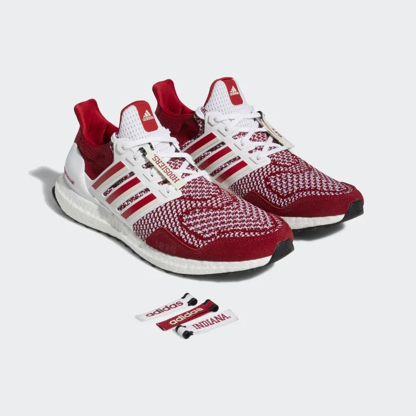 Adidas Ultraboost Indiana Adidas White/Crimson Indiana Hoosiers