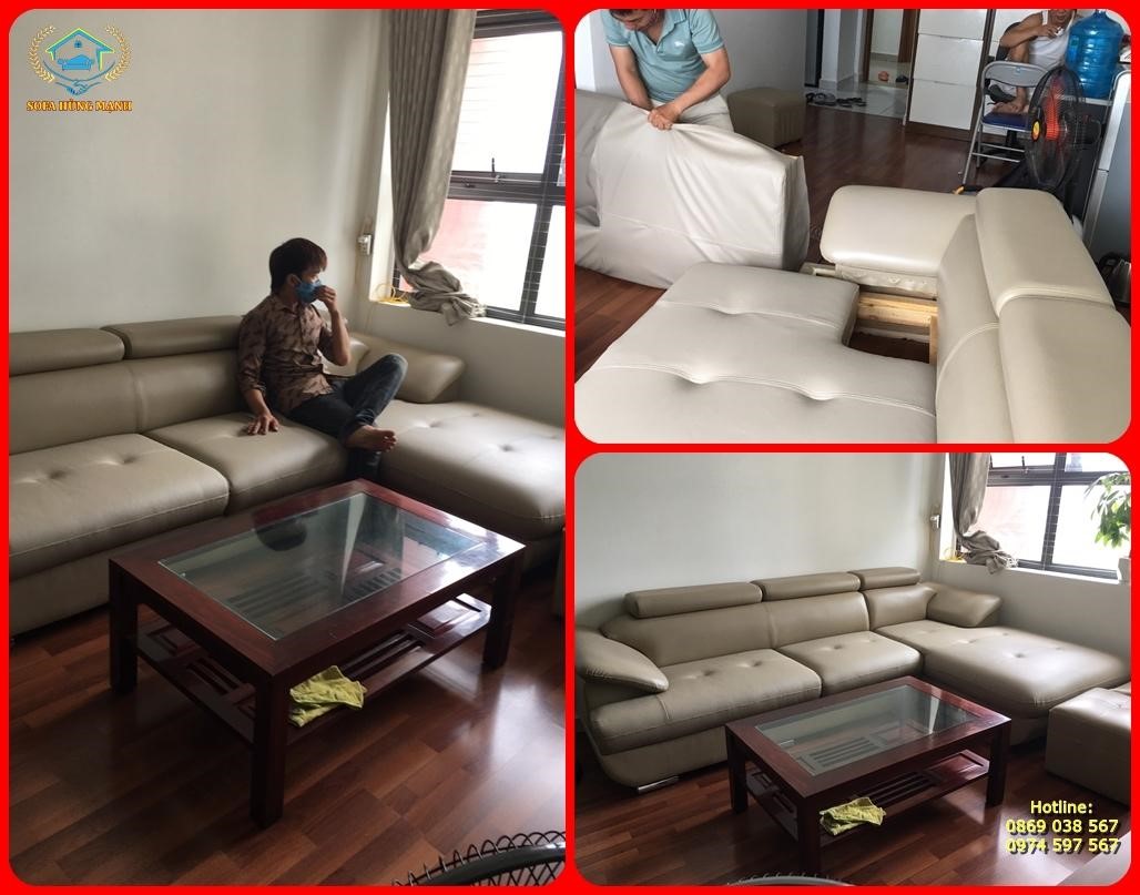 BỌC SOFA NỈ