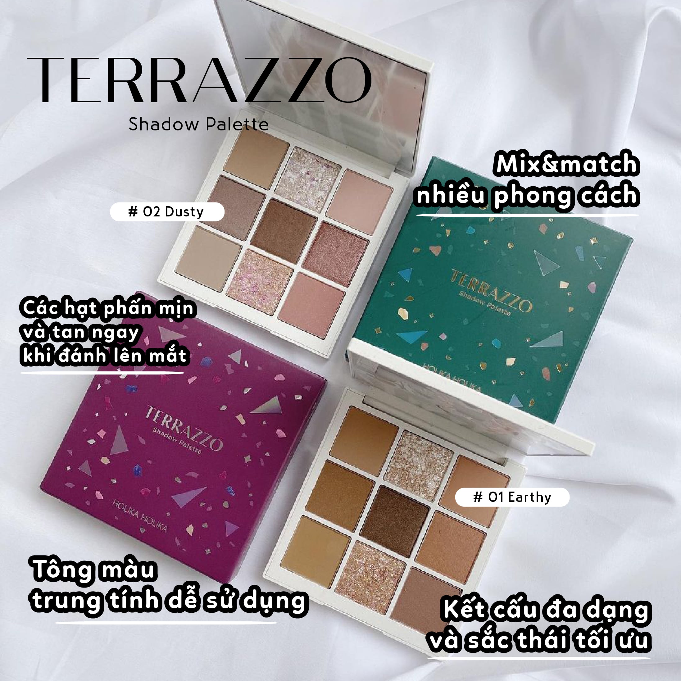 Bảng phấn mắt 9 ô phiên bản đá quý TERRAZZO SHADOW PALETTE