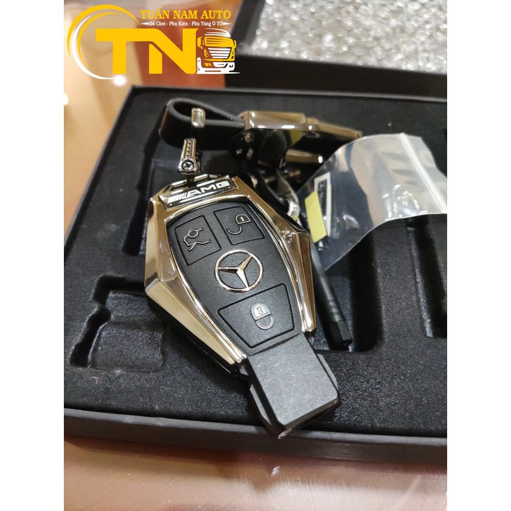 ỐP KHÓA CHO XE MERCEDES C, GLC 2019, 2018, 2017, 2016 KIM LOẠI