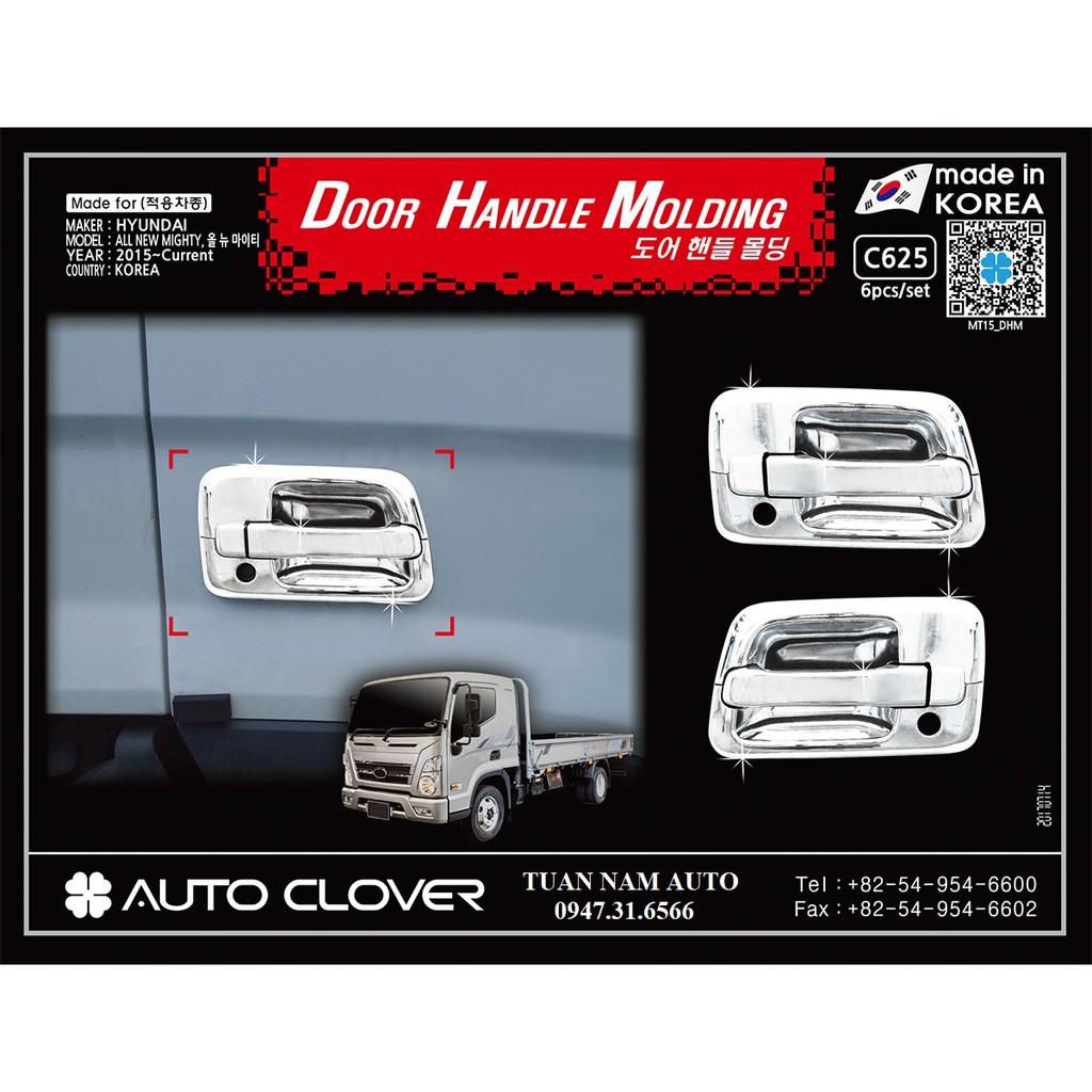 ỐP TAY NẮM MỞ CỬA CRÔM CHO XE TẢI MIGHTY EX8, MIGHTY EX6