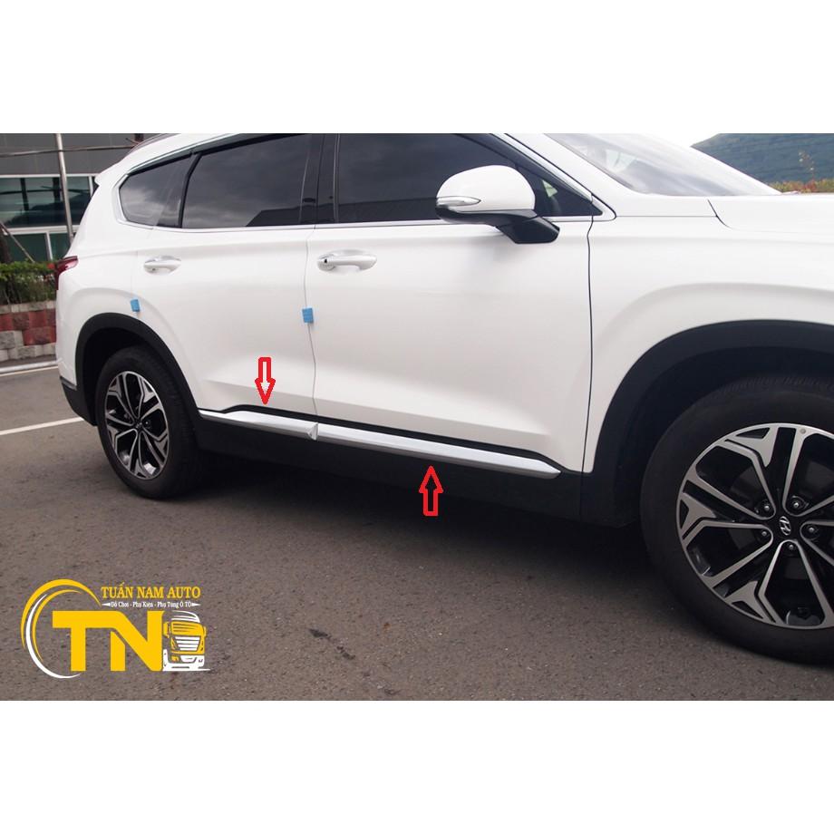NẸP ỐP SƯỜN HÔNG ỐP SƯỜN XE SANTAFE 2019, 2020, 2021, 2022, 2023