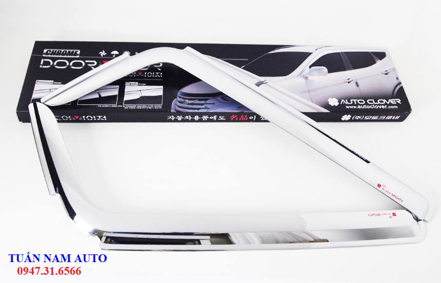 VÈ MƯA CRÔM XE TẢI HYUNDAI EX8 EX6 NEW MIGHTY