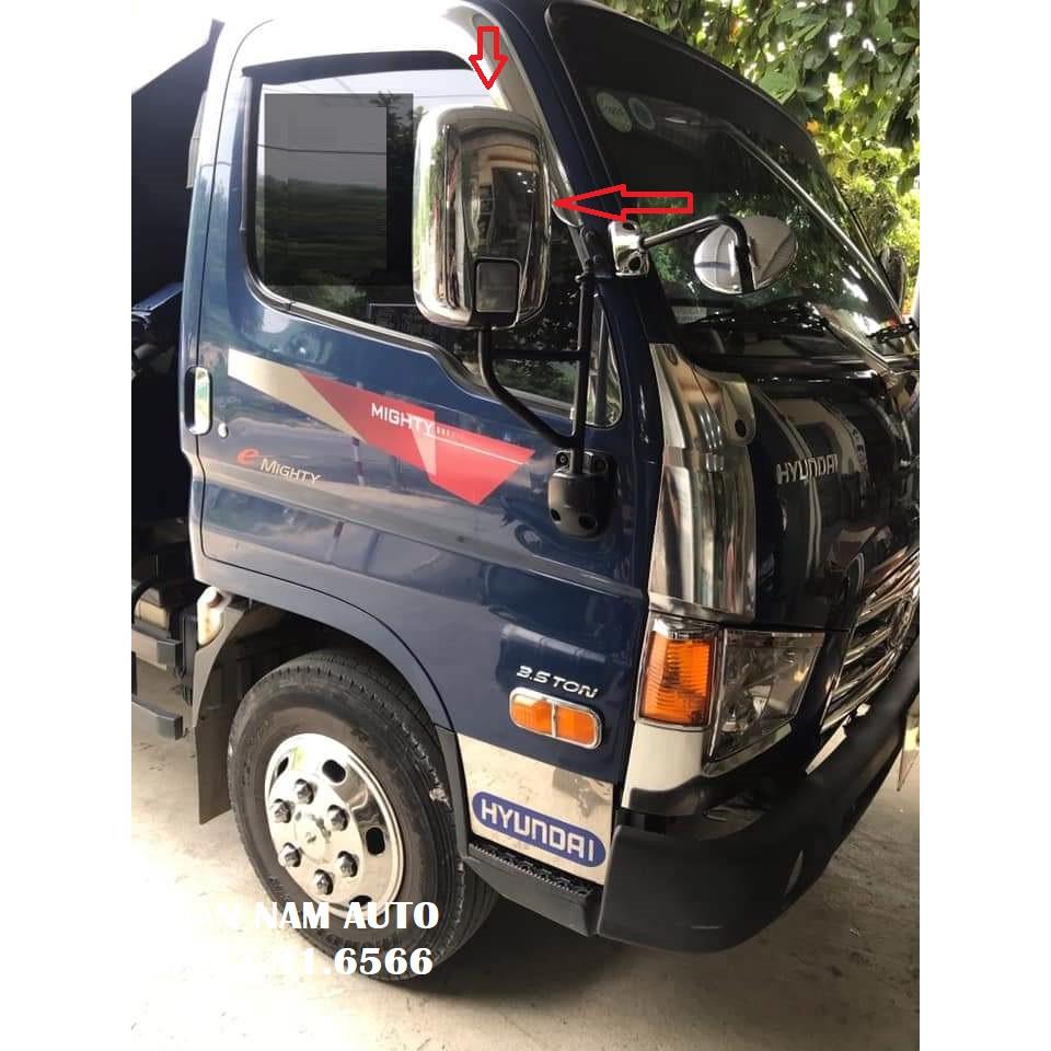 ỐP GƯƠNG CRÔM cho XE TẢI HYUNDAI HD99, HD88, HD65, HD72, HD78, HD700, HD800 COUNTY