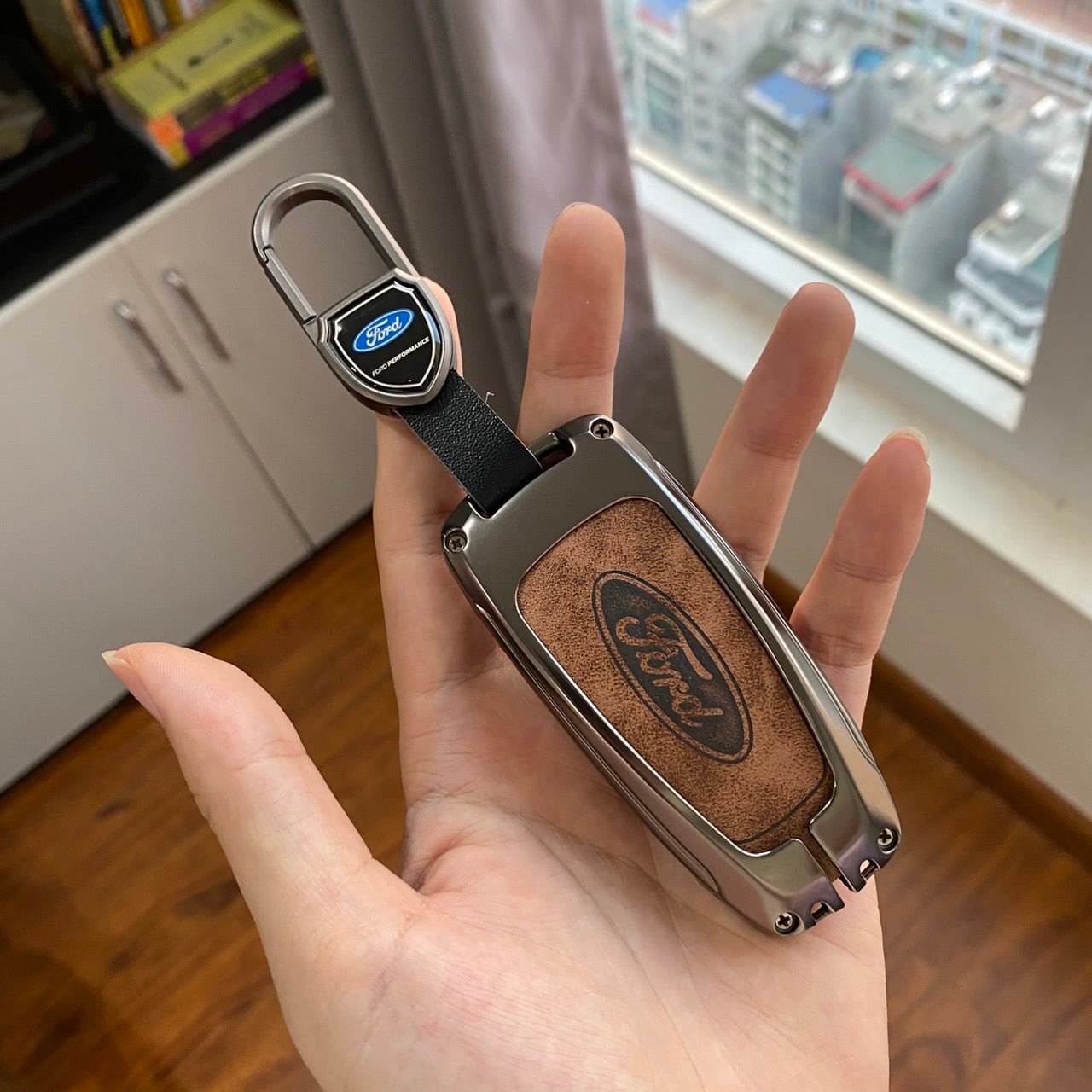 FORD Tổng Hợp Ốp Khóa Ranger Ecosport Everest Wildtrax Raptor Hợp Kim Cao Cấp