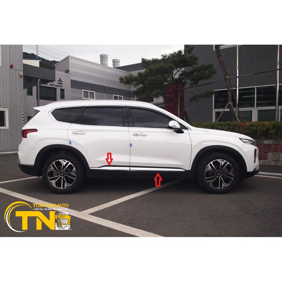 NẸP ỐP SƯỜN HÔNG ỐP SƯỜN XE SANTAFE 2019, 2020, 2021, 2022, 2023