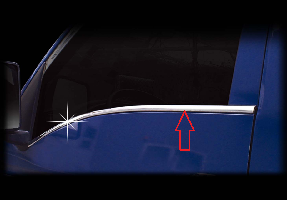 [HN] NẸP CHÂN KÍNH KIẾNG XE TẢI HYUNDAI H150, H100, PORTER II