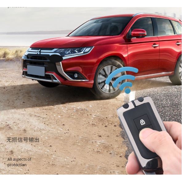 Vỏ Ốp Bảo Vệ Chìa Khóa Mitsubishi Xpander, Outlander, Attrage, Mirage Hợp Kim Cao Cấp