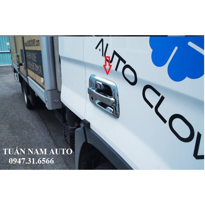 ỐP TAY NẮM MỞ CỬA CRÔM CHO XE TẢI MIGHTY EX8, MIGHTY EX6