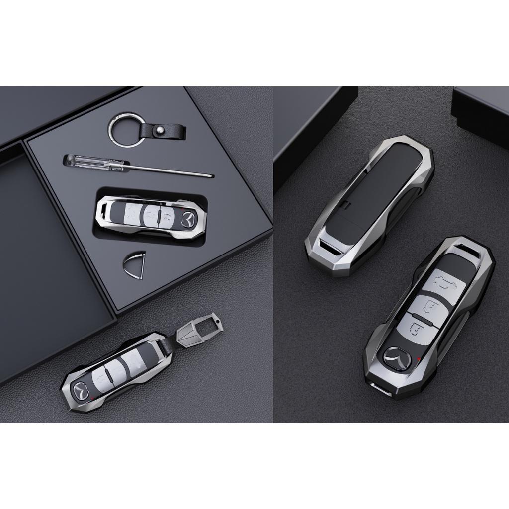 Vỏ ốp khóa CHO XE Mazda CX5, Mazda 3, 6 CX8 Hợp Kim Cao Cấp Sang Trọng