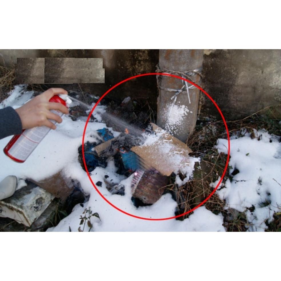 BÌNH CHỮA CHÁY CHO Ô TÔ XE HƠI XE MÁY 500ML