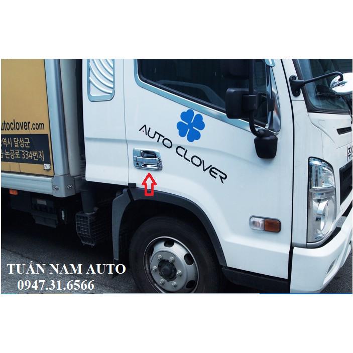 ỐP TAY NẮM MỞ CỬA CRÔM CHO XE TẢI MIGHTY EX8, MIGHTY EX6