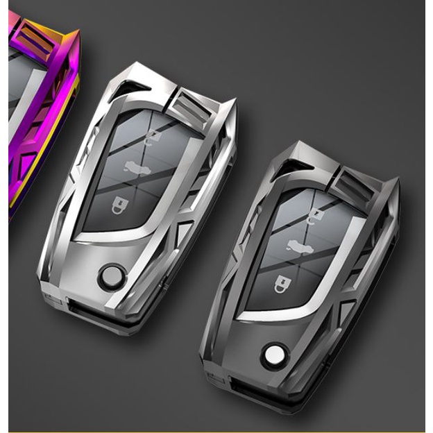 Ốp Chìa Khóa Toyota Altis, Fortuner, Innova, Hilux (Chìa Cơ Chìa Gập)
