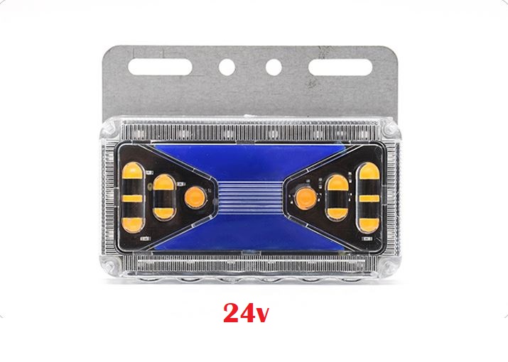 Đèn Sườn Xe Tải 3 Chế Độ Sáng Bền Đẹp 12V 24V