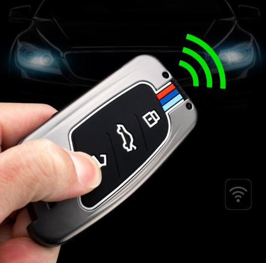 Ốp chìa khoá xe MG ZS, MG HS, MG 5 Hợp Kim Lót Sinicol Cao Cấp