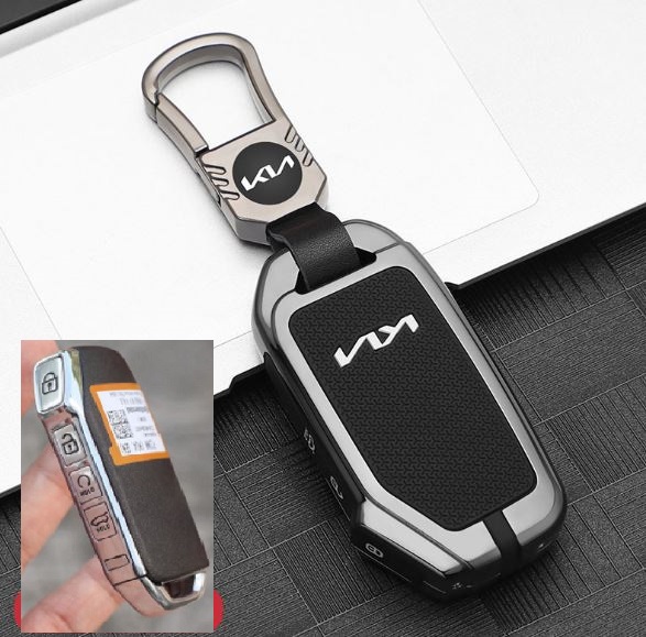 Ốp Bọc Chìa Khóa KIA K3, K5, Sportage, Sorento, Cerato Hợp Kim Sắc Màu