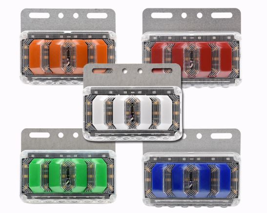 Đèn Led Hông Sườn Xe Tải Ben Đầu Kéo 12V & 24V