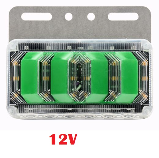 Đèn Led Hông Sườn Xe Tải Ben Đầu Kéo 12V & 24V