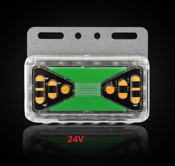 Đèn Sườn Xe Tải 3 Chế Độ Sáng Bền Đẹp 12V 24V