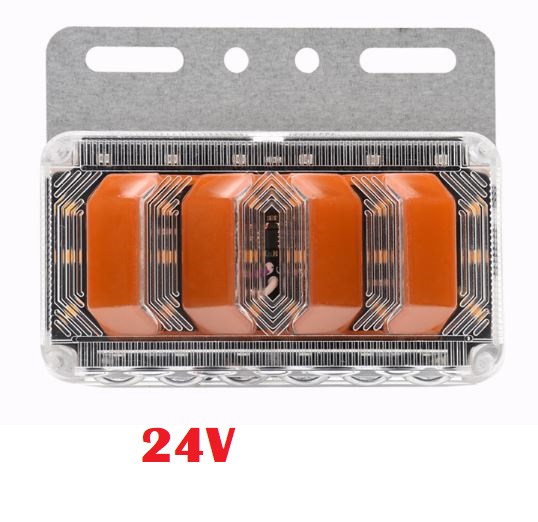 Đèn Led Hông Sườn Xe Tải Ben Đầu Kéo 12V & 24V