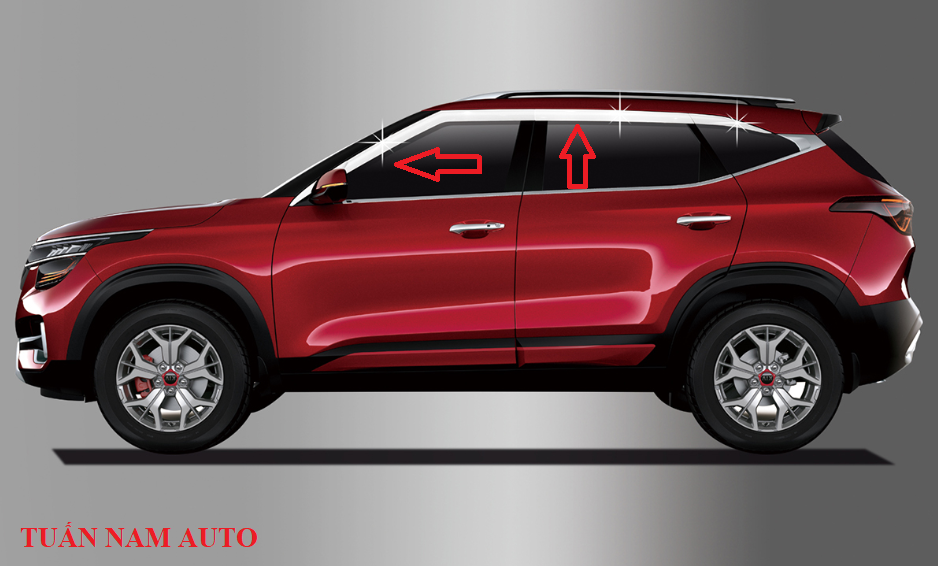 VÈ MƯA SELTOS KIA ĐEN BÓNG 6 CHI TIẾT