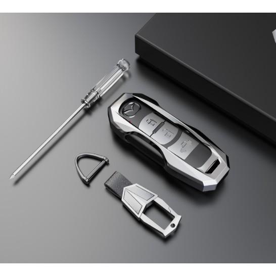 Vỏ ốp khóa CHO XE Mazda CX5, Mazda 3, 6 CX8 Hợp Kim Cao Cấp Sang Trọng