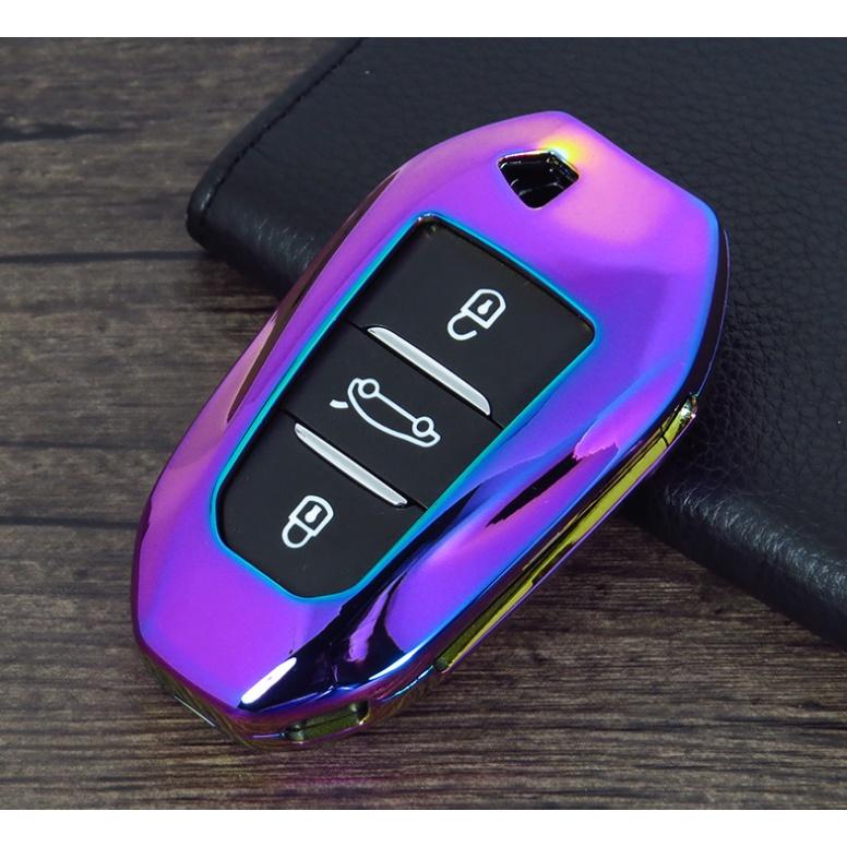 ỐP CHÌA KHÓA CHO PEUGEOT 2008 2021 2020 HỢP KIM CAO CẤP