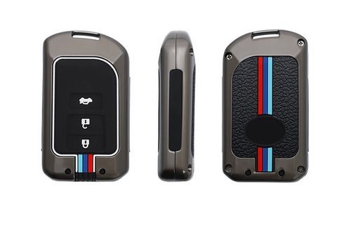 Ốp Chìa Khóa Xe Toyota Vios, Yaris Chìa Điện Smartkey Hợp Kim Kẽm Phản Quang