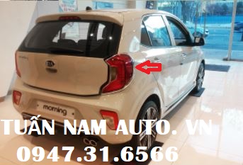 Ốp Viền Đèn Sau Morning | Ốp Mạ Xi Crôm Đèn Lùi Morning 2021 2022 2023 ( Hàng Hàn Quốc Cao Cấp)