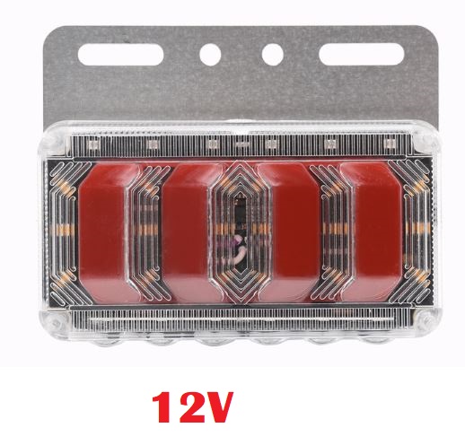 Đèn Led Hông Sườn Xe Tải Ben Đầu Kéo 12V & 24V