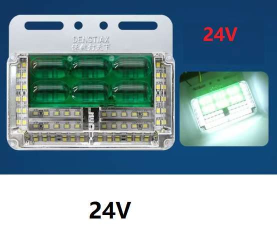Đèn Led Hông Sườn Xe Tải Mẫu Siêu Sáng, Chống Nước, Chống Va Đập 12V-24V