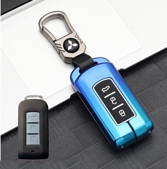 Ốp chìa khoá Mitsubishi Xpander, Outlander, Attrage, Mirage, Pajero chìa thông minh Smarkey