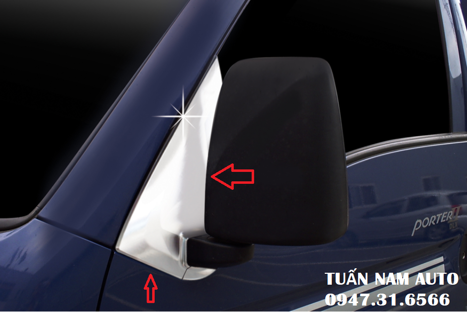 ỐP CHÂN GƯƠNG CƠ XE TẢI HYUNDAI PORTER H150